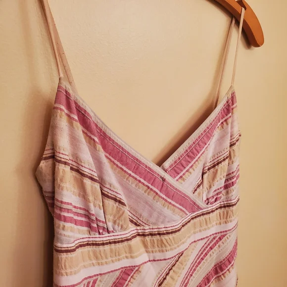 J.CREW Striped Seersucker Dress SIZE 0 - Picture 4 of 8